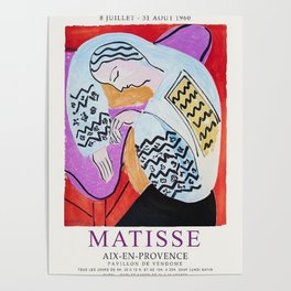 Henri Matisse - The Dream Paris Exhibition - Aix-en-Provence, France Advertisement Poster Poster