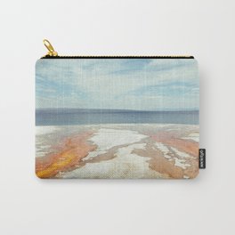 "Lower Geyer Basin at Yellowstone National Park" Photograph Carry-All Pouch