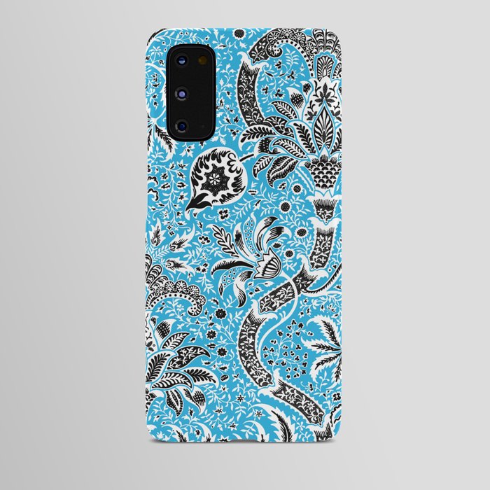 William Morris "India" 2. light blue Android Case