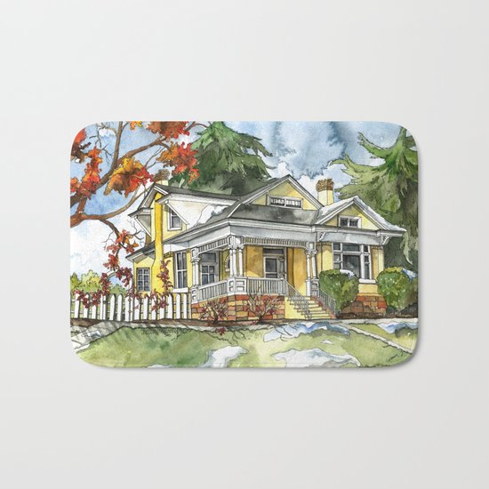 The Autumn House Bath Mat