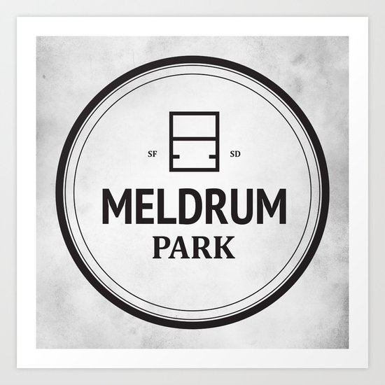 Meldrum Park Art Print