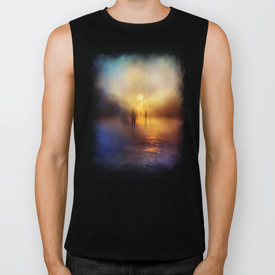 Light Echoes Biker Tank