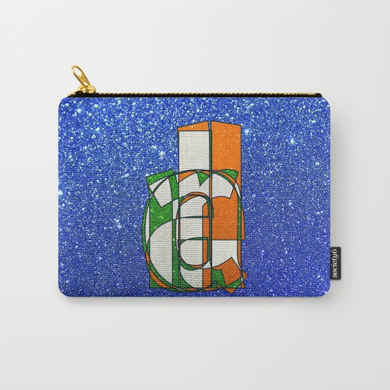 IRELAND - Glitter Carry-All Pouch