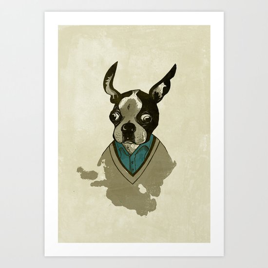 perfect gentleman Art Print