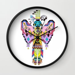 Kachina Butterfy 7 Wall Clock