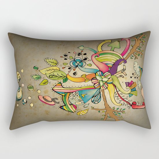 Another Strange World Rectangular Pillow