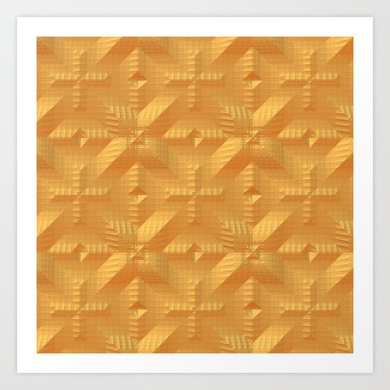 Orange One Art Print