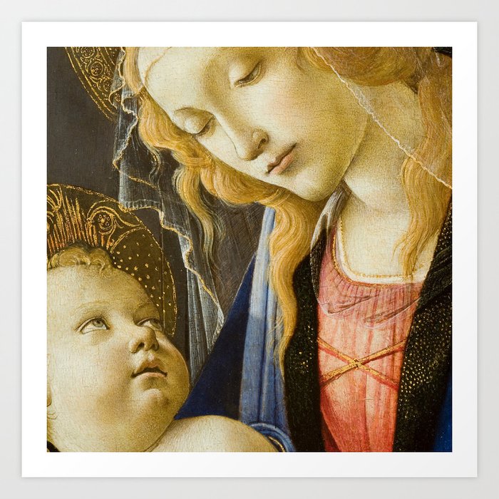 Madonna And Child Renaissance Religious Art Art Print By
