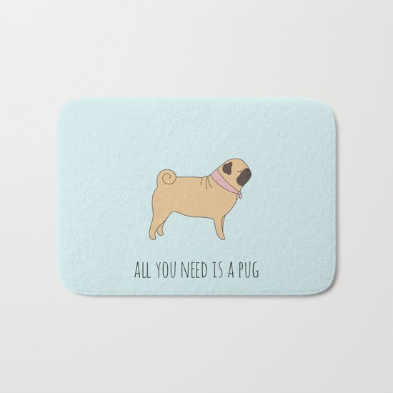 PUG Bath Mat