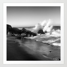 Rough Seas Art Print