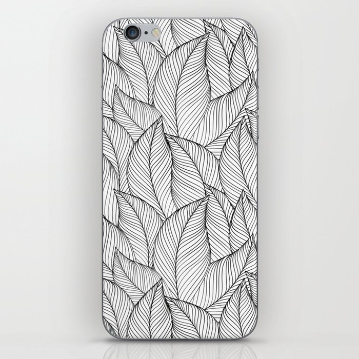 Minimalistic foliage iPhone Skin