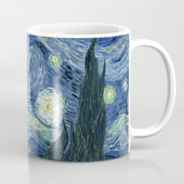 The Scream Starry Night Edvard Munch Vincent Van Gogh Coffee Mug