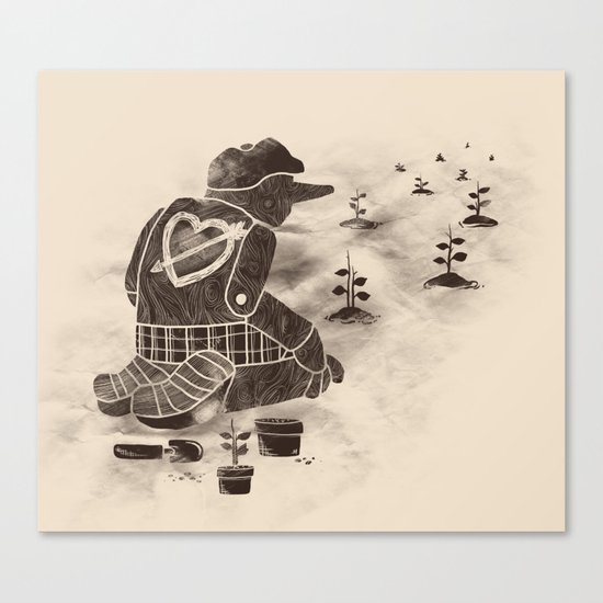 Giving Back Canvas Print