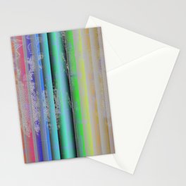 Matrix Blitz - Rainbow v2 Stationery Card