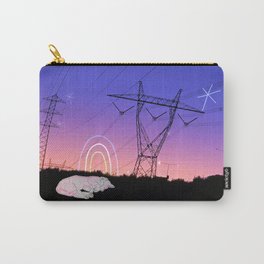 Pink Cat X Evening Stars Carry-All Pouch