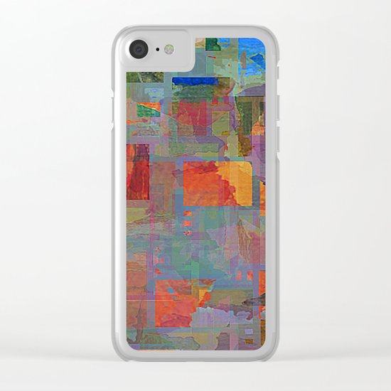 the patch Clear iPhone Case