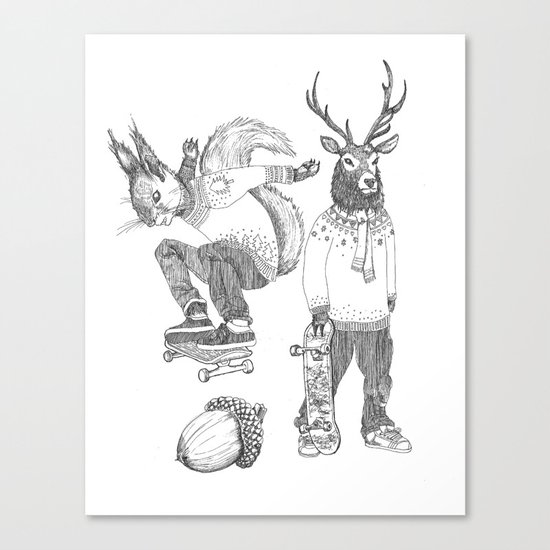 F*** your christmas Canvas Print
