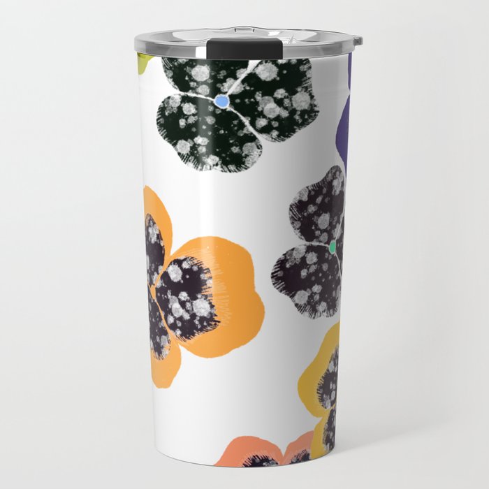 flowers Travel Mug