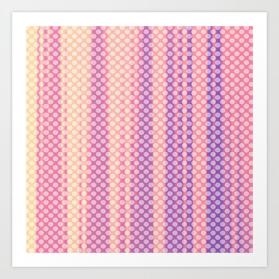 Spotty! Dotty! Art Print
