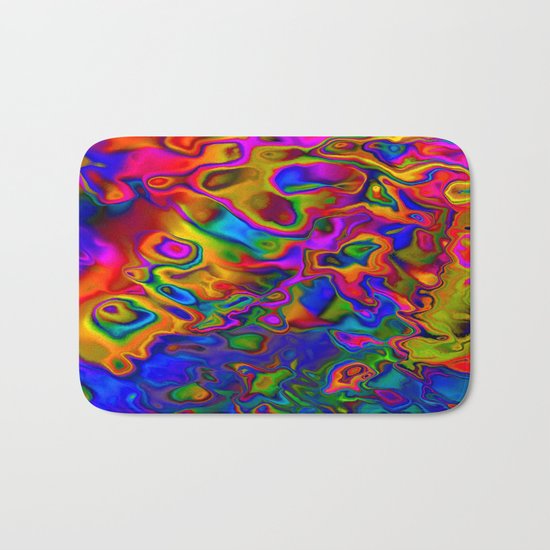 Chromatic Convections Bath Mat