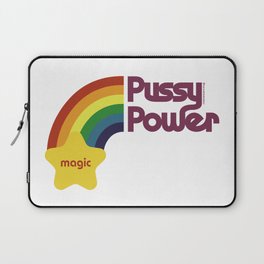 Magic Pussy Power Rainbow Pride Laptop Sleeve