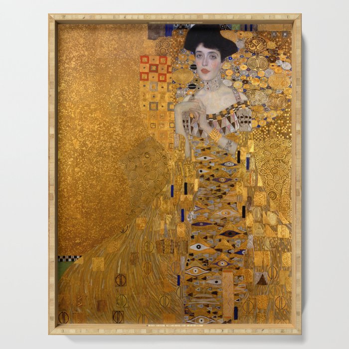 Bloch Bauer by Gustav Klimt Serving Tray