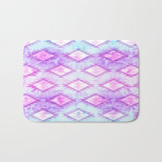 Watercolor Navaho Bath Mat