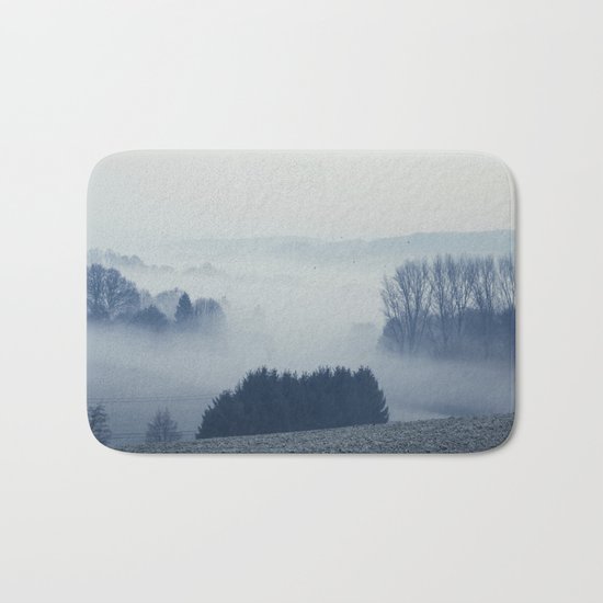 White Cover Bath Mat