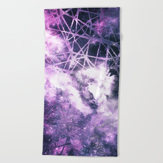 ε Purple Aquarii Beach Towel