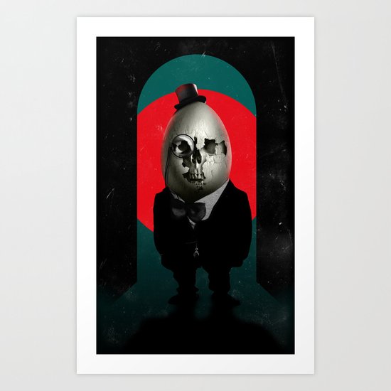 Humpty Dumpty Art Print