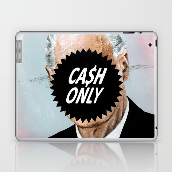 CA$H ONLY Laptop & iPad Skin