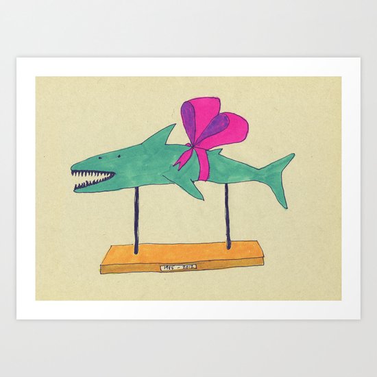 shark Art Print