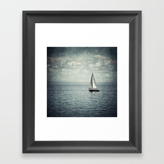 Pleasure Boat Framed Art Print