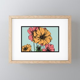 Grecian Roses Framed Mini Art Print