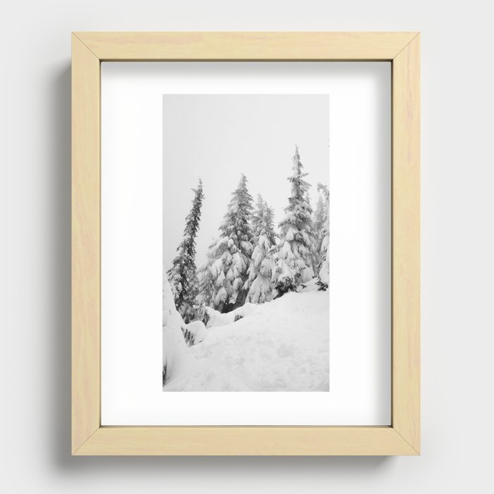 winter Recessed Framed Print