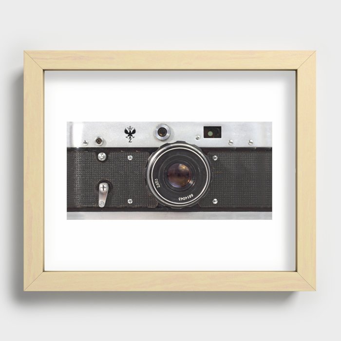 Vintage Camera 07 Recessed Framed Print