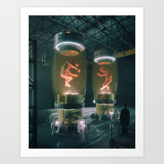 SUPERBABIES (everyday 10.28.18) Art Print by beeple | Society6