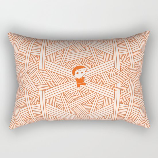 Labyrinth Rectangular Pillow