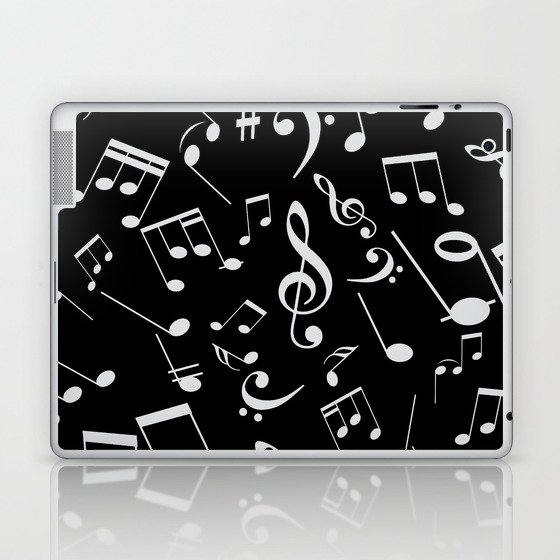 Musical Notes 20 Laptop & iPad Skin