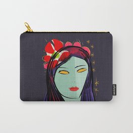 The girl with the flower in her head Carry-All Pouch