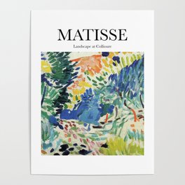 Matisse - Landscape at Collioure Poster