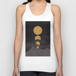 Rise of the golden moon Unisex Tank Top
