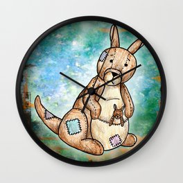 Kimba the Kangaroo Wall Clock