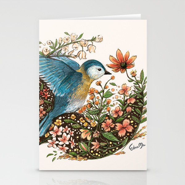 Wings Of Courage Stationery Cards By Ednama Society6