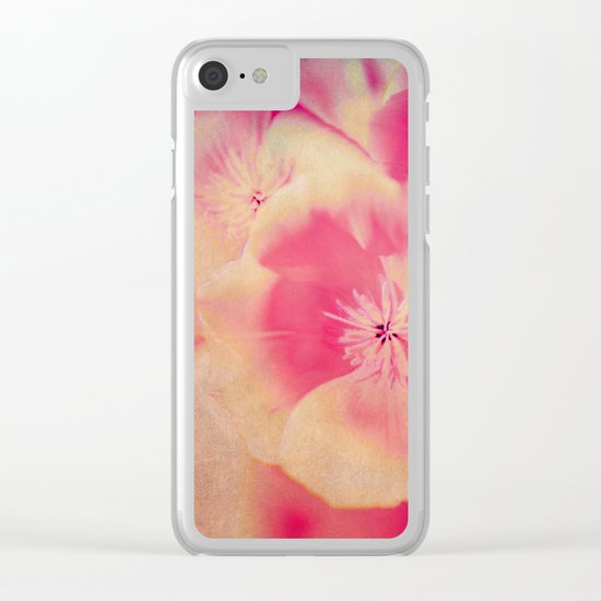 Poppies(delicate) Clear iPhone Case