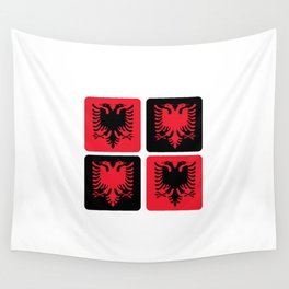 Kess InHouse Bruce Stanfield Flag of Albania Black Red Digital 30 x 20 Pillow Sham Kess InHouse Bruce Stanfield Flag of Albania Black Red Digital 30 x 20 Pillow Sham