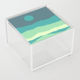 Minimalist Colourful Landscape Acrylic Box