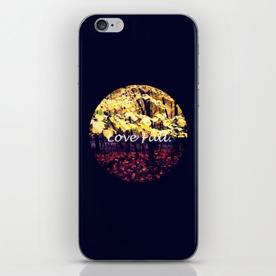 Under The Shade Of Yellow iPhone & iPod Skin
