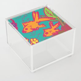 Two gold fish Acrylic Box