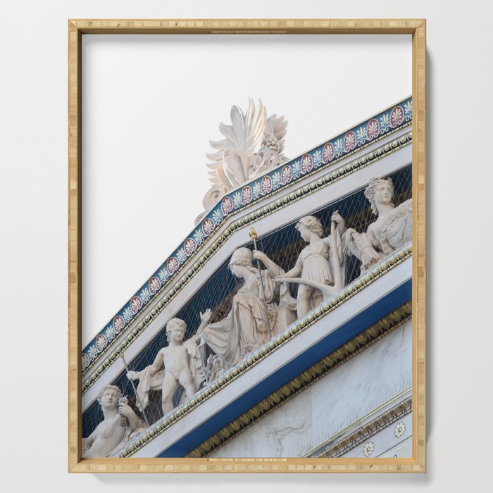 Academy of Athens #1 #wall #art #society6 Serving Tray